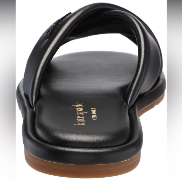 Kate Spade Black Rio Slide Sandals Size 9 - Picture 6 of 13